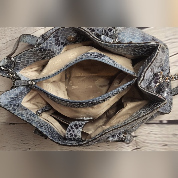 Michael Kors Snake Skin Leather Bag - Picture 5 of 7